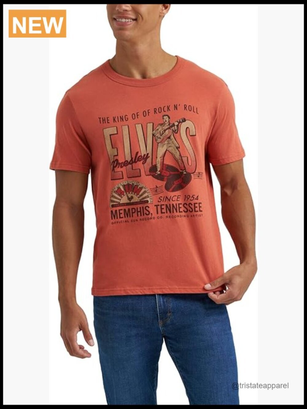 Regular Fit Short Sleeve Crew Neck Pullover T-Shirt